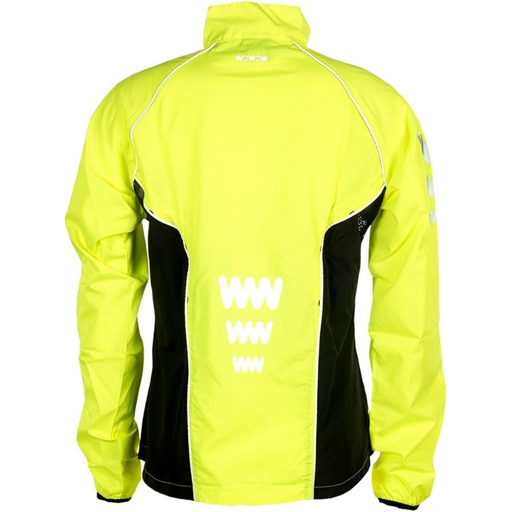Yellow - Back - WOWOW Womens-Ladies Jacket