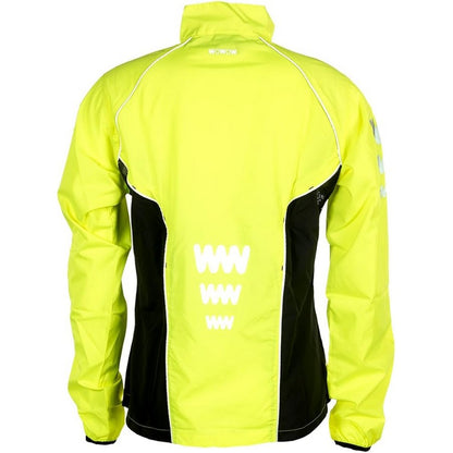 Yellow - Back - WOWOW Womens-Ladies Jacket