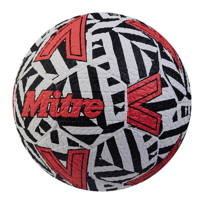 White-Black-Red - Back - Mitre 2024 Street Soccer Football