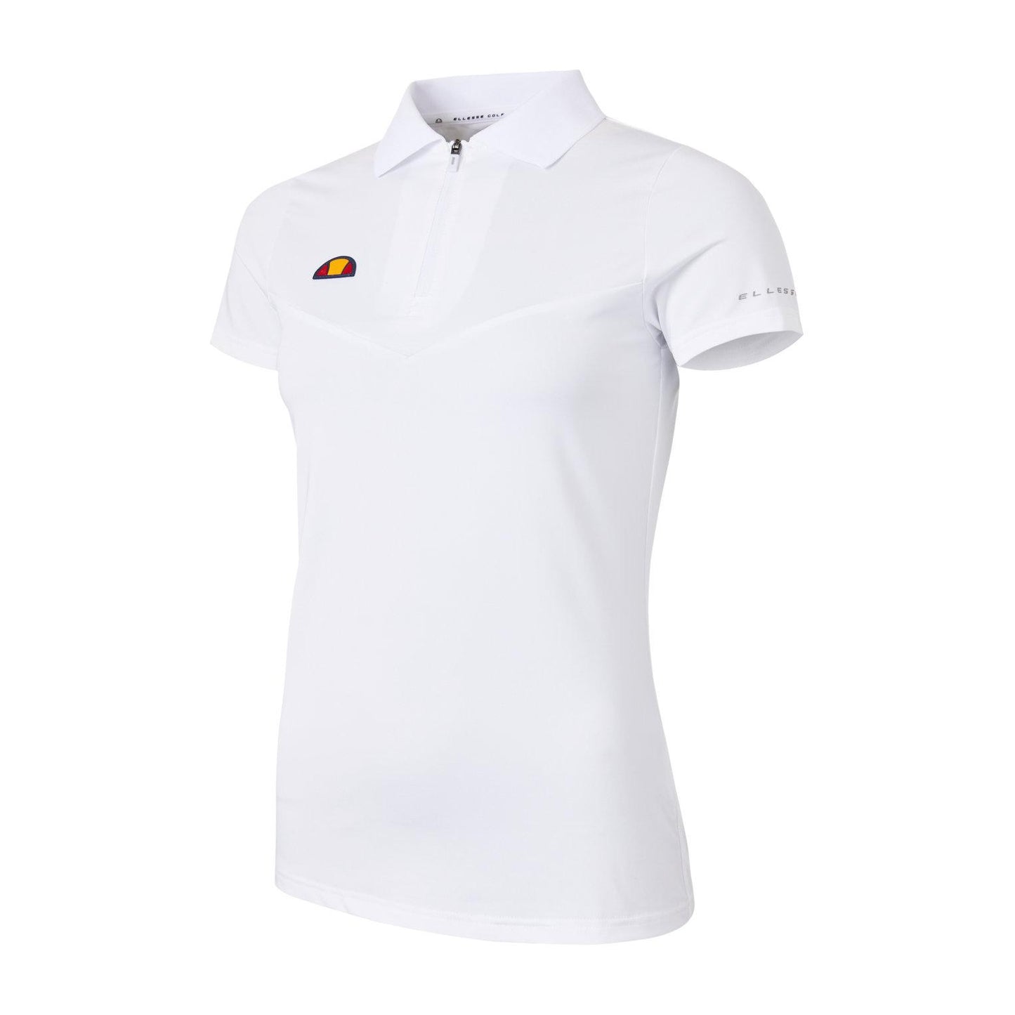 White - Front - Ellesse Womens-Ladies Kartin Polo Shirt