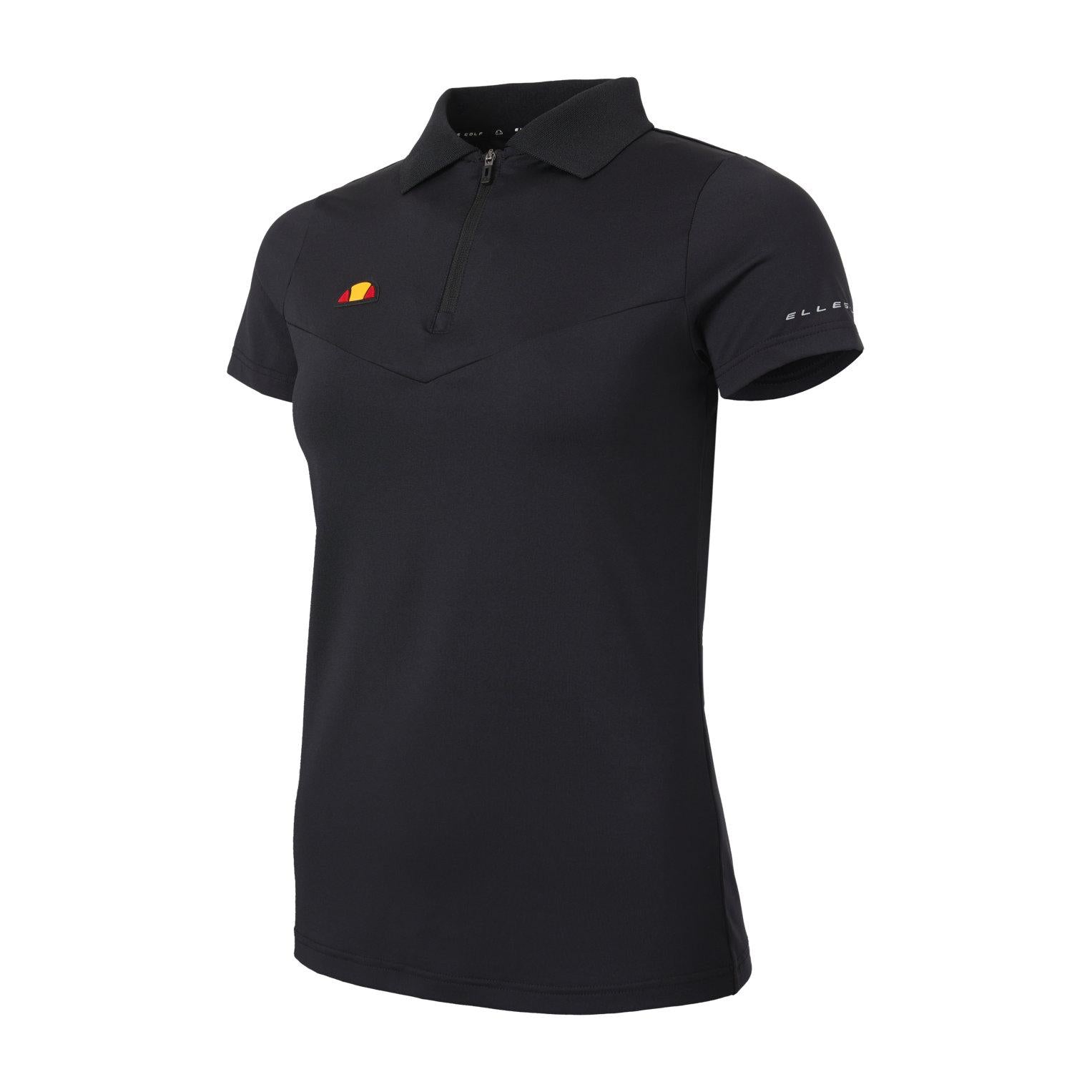 Black - Front - Ellesse Womens-Ladies Kartin Polo Shirt
