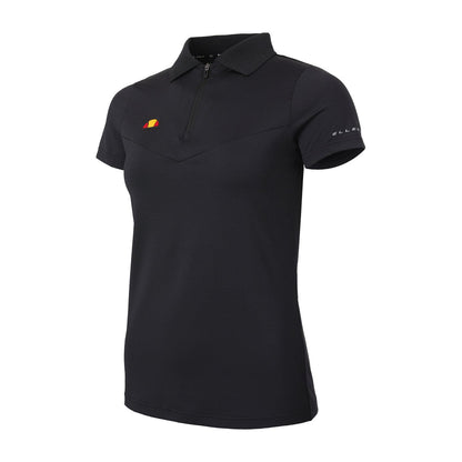 Black - Front - Ellesse Womens-Ladies Kartin Polo Shirt