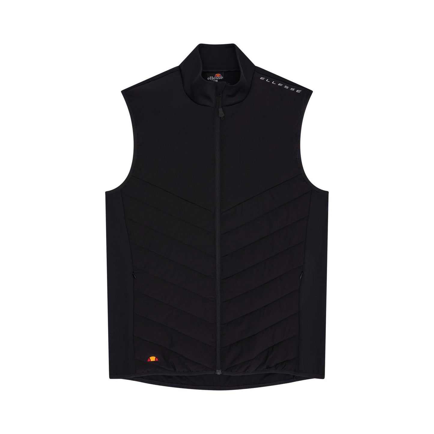 Black - Front - Ellesse Mens Andres Gilet
