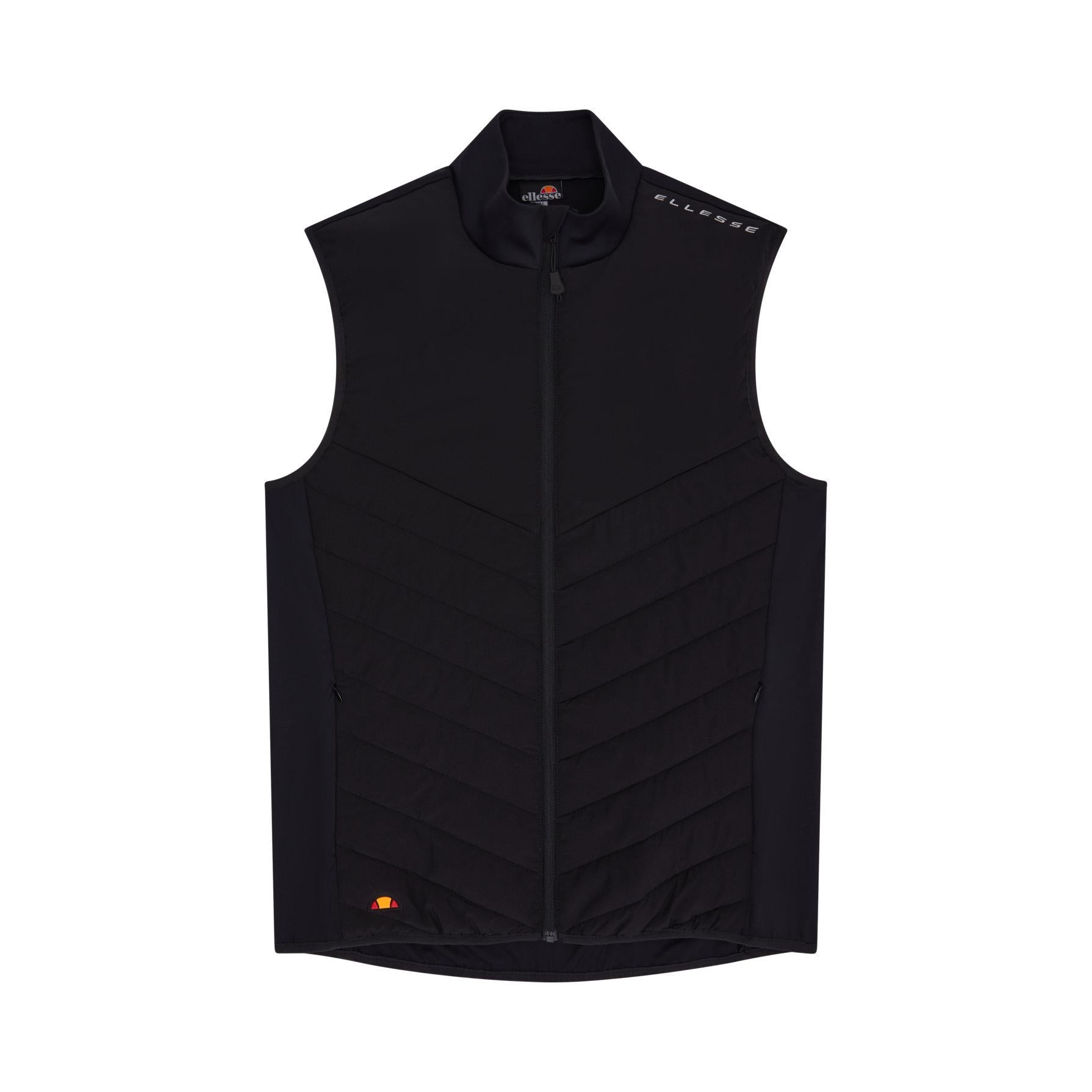 Black - Front - Ellesse Mens Andres Gilet