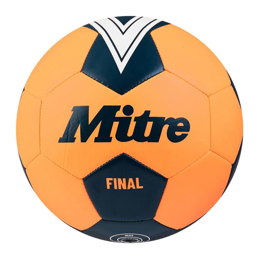 Orange-Black - Front - Mitre Final 2024 Training Ball