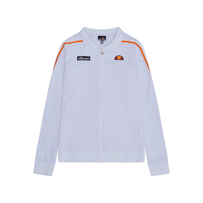 White - Front - Ellesse Womens-Ladies Pra Track Top