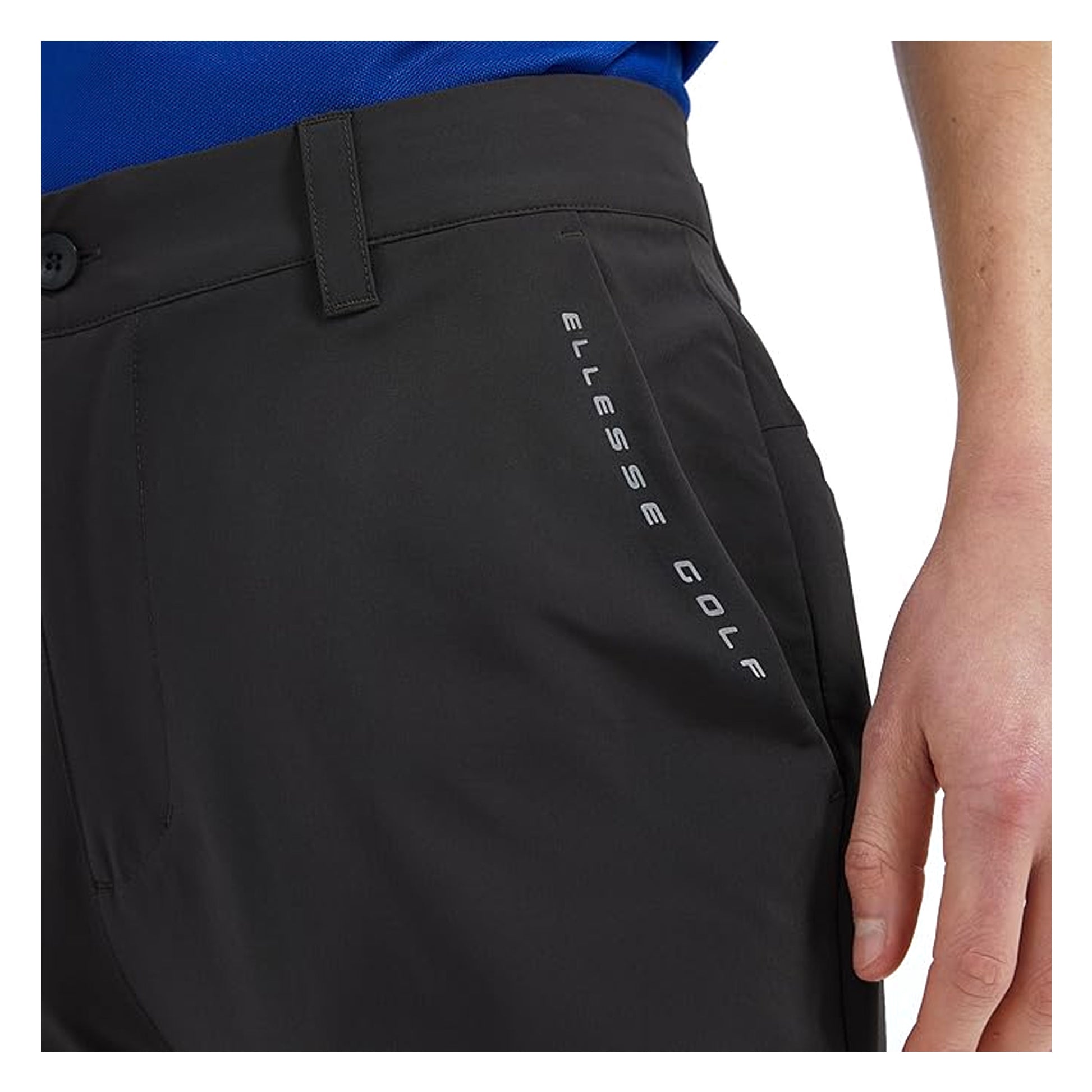 Black - Side - Ellesse Mens Minaro Trousers