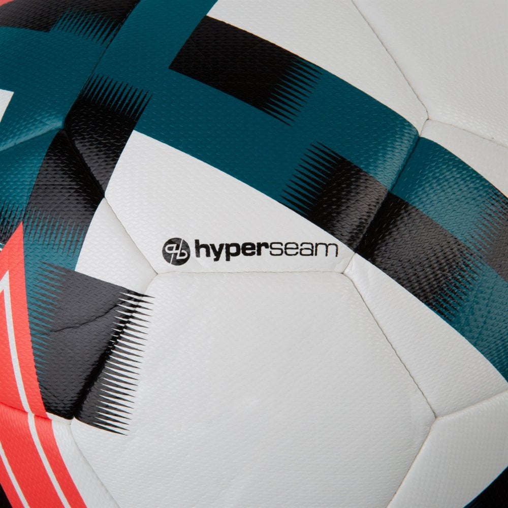 White-Red-Black - Side - Mitre Impel Max Football