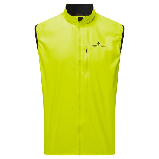 Fluorescent Yellow - Front - Ronhill Mens Core Gilet