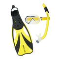 Yellow - Front - Aquasphere Childrens-Kids 2024 Snorkel Set