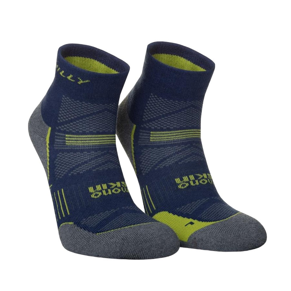 Midnight-Grey Marl - Front - Hilly Unisex Adult Supreme Ankle Socks