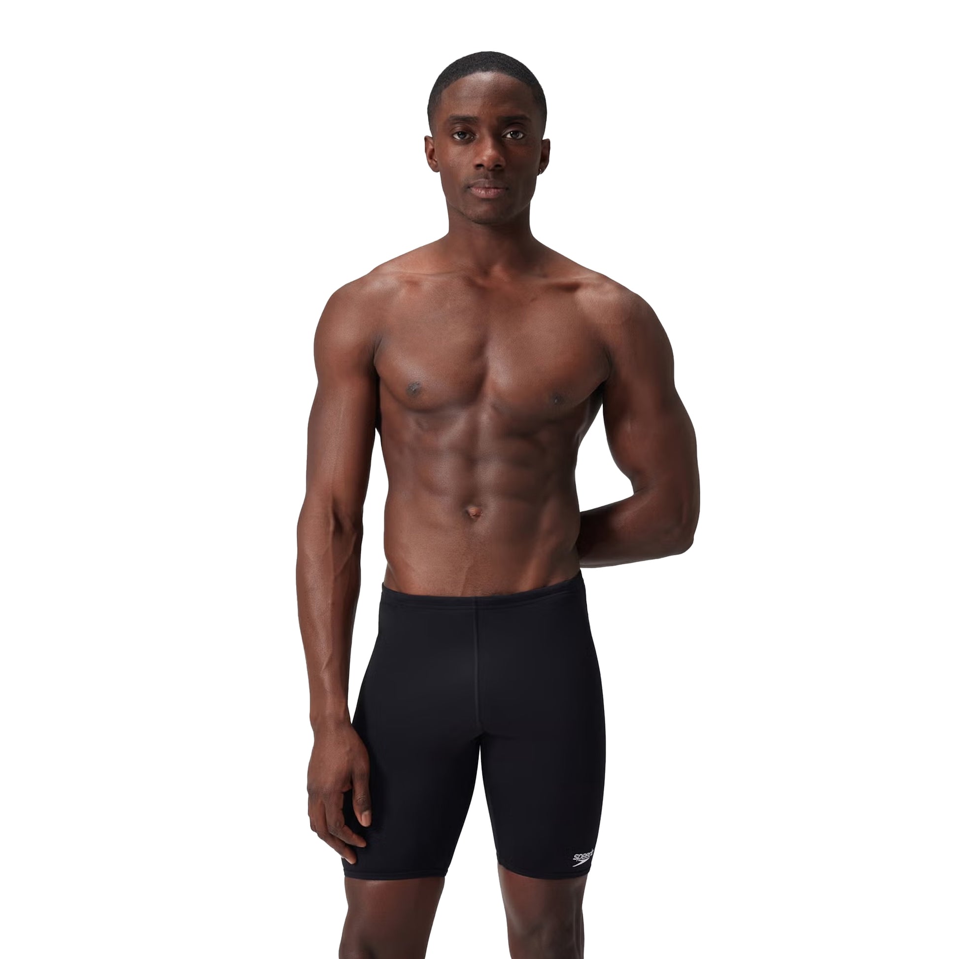 Black - Back - Speedo Mens Jammer 2024 Eco Endurance+ Swim Shorts