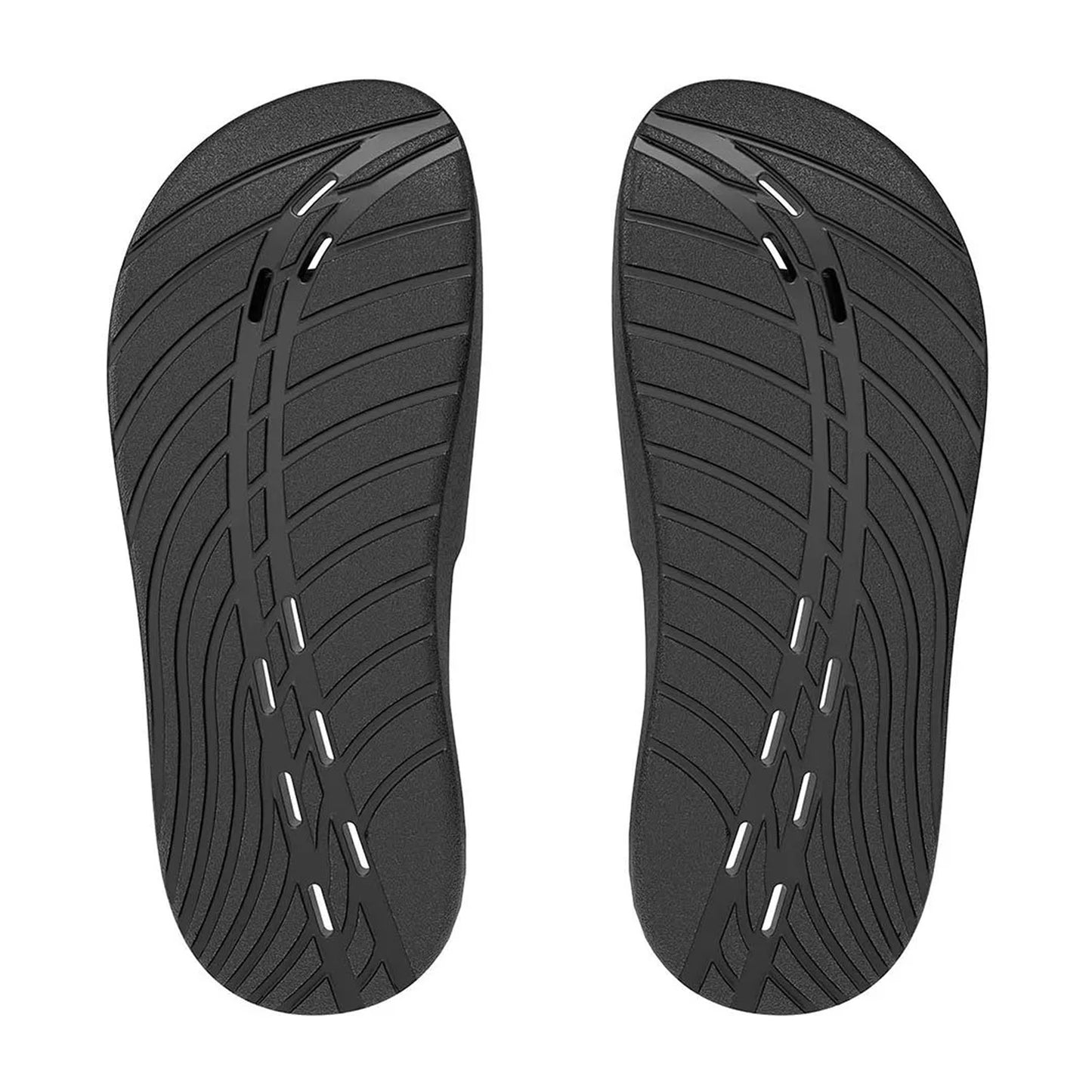 Black-White - Back - Speedo Mens 2024 Sliders