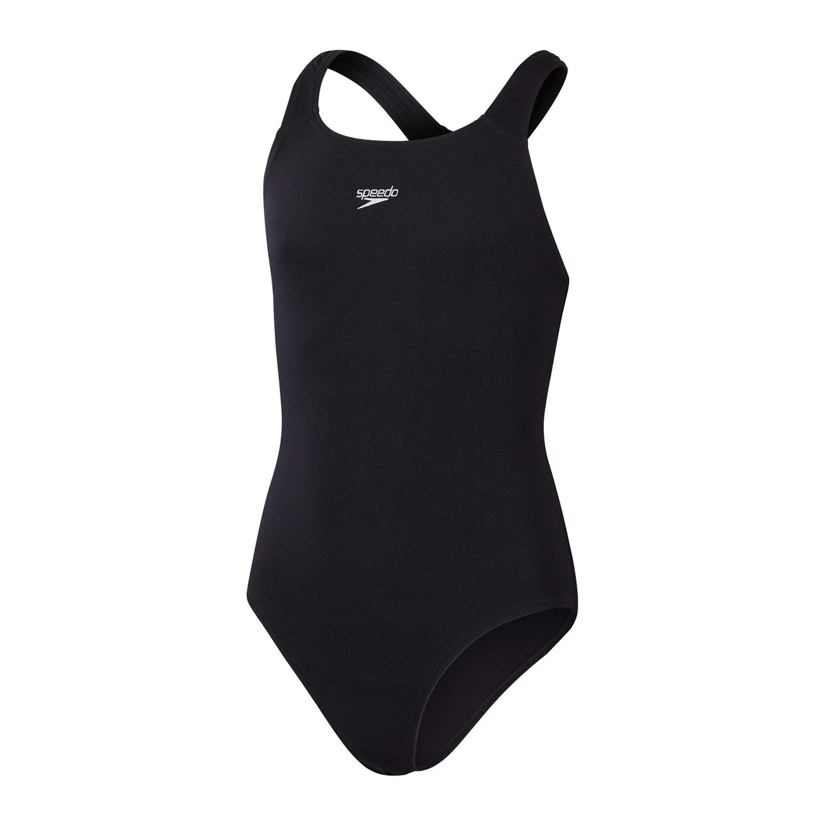 Black - Back - Speedo Womens-Ladies Medalist Eco Endurance+ One Piece Swimsuit
