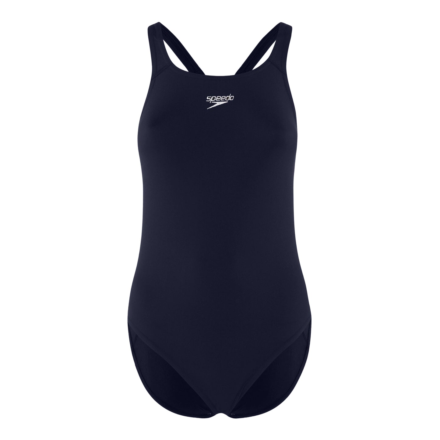 Navy - Front - Speedo Womens-Ladies Medalist Eco Endurance+ One Piece Swimsuit