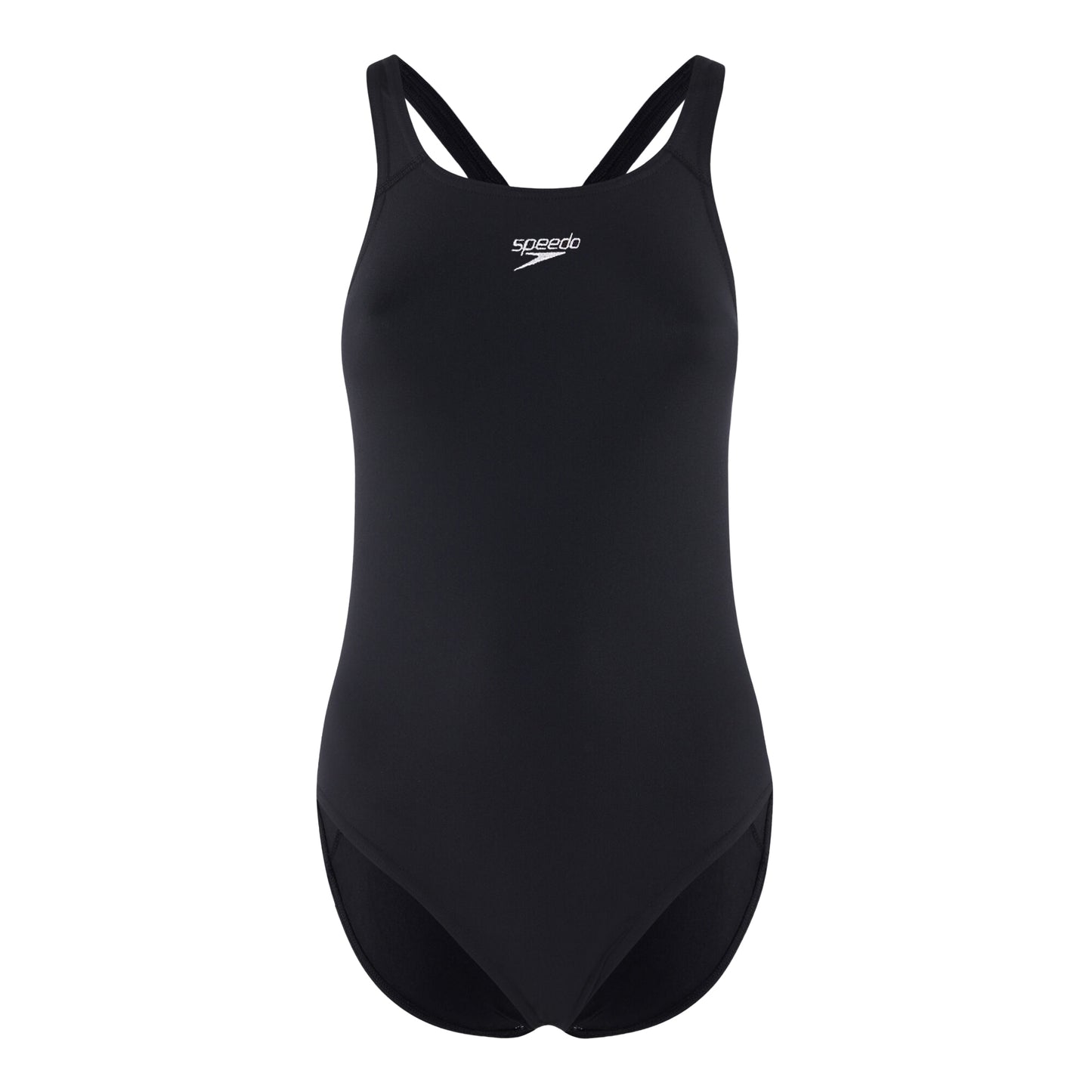 Black - Front - Speedo Womens-Ladies Medalist Eco Endurance+ One Piece Swimsuit