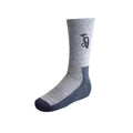 Grey-Navy - Front - Kookaburra Mens Marl Cricket Socks (Pack of 2)
