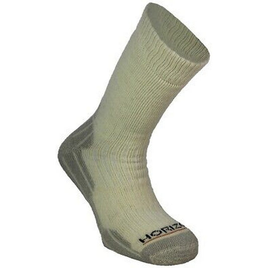 Cream-Grey - Front - Horizon Mens County Cricket Socks