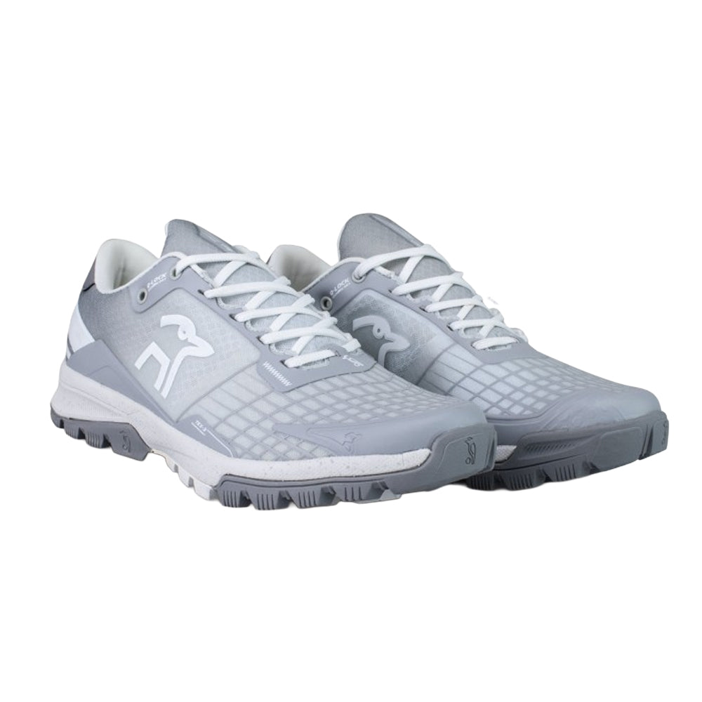 Grey - Front - Kookaburra Unisex Adult 2024 Vex Hockey Shoes