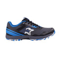 Black-Blue - Back - Kookaburra Unisex Adult 2024 Pulse Hockey Shoes
