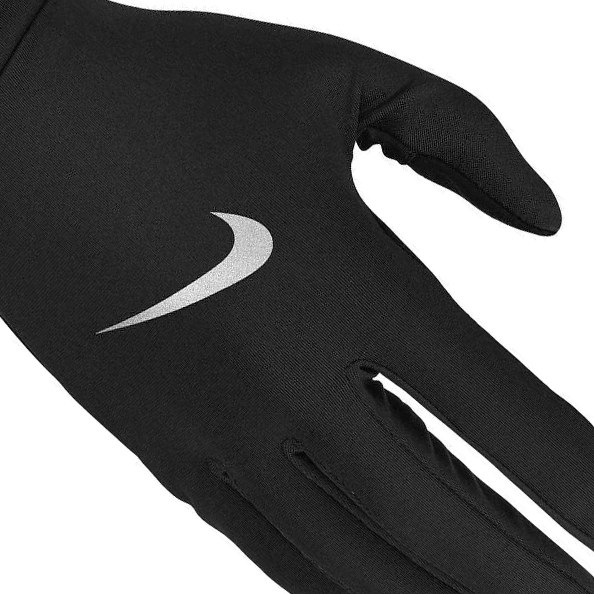 Black - Lifestyle - Nike Mens 2024 Pacer Lightweight Running Gloves