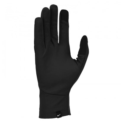 Black - Back - Nike Womens-Ladies 2024 Pacer Lightweight Running Gloves