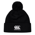 Black - Front - Canterbury 2025 Bobble Beanie
