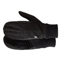Black - Back - Ronhill Unisex Adult Logo Mittens