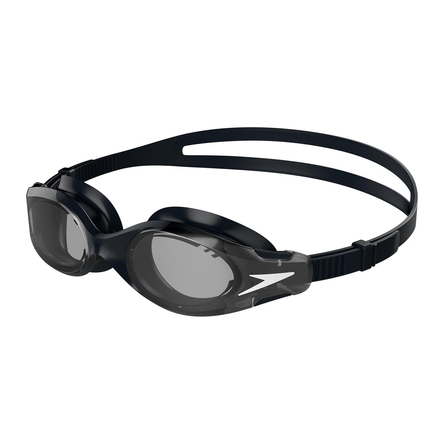 Black-Grey - Front - Speedo Mens Hydrosity 2.0 2024 Swimming Goggles