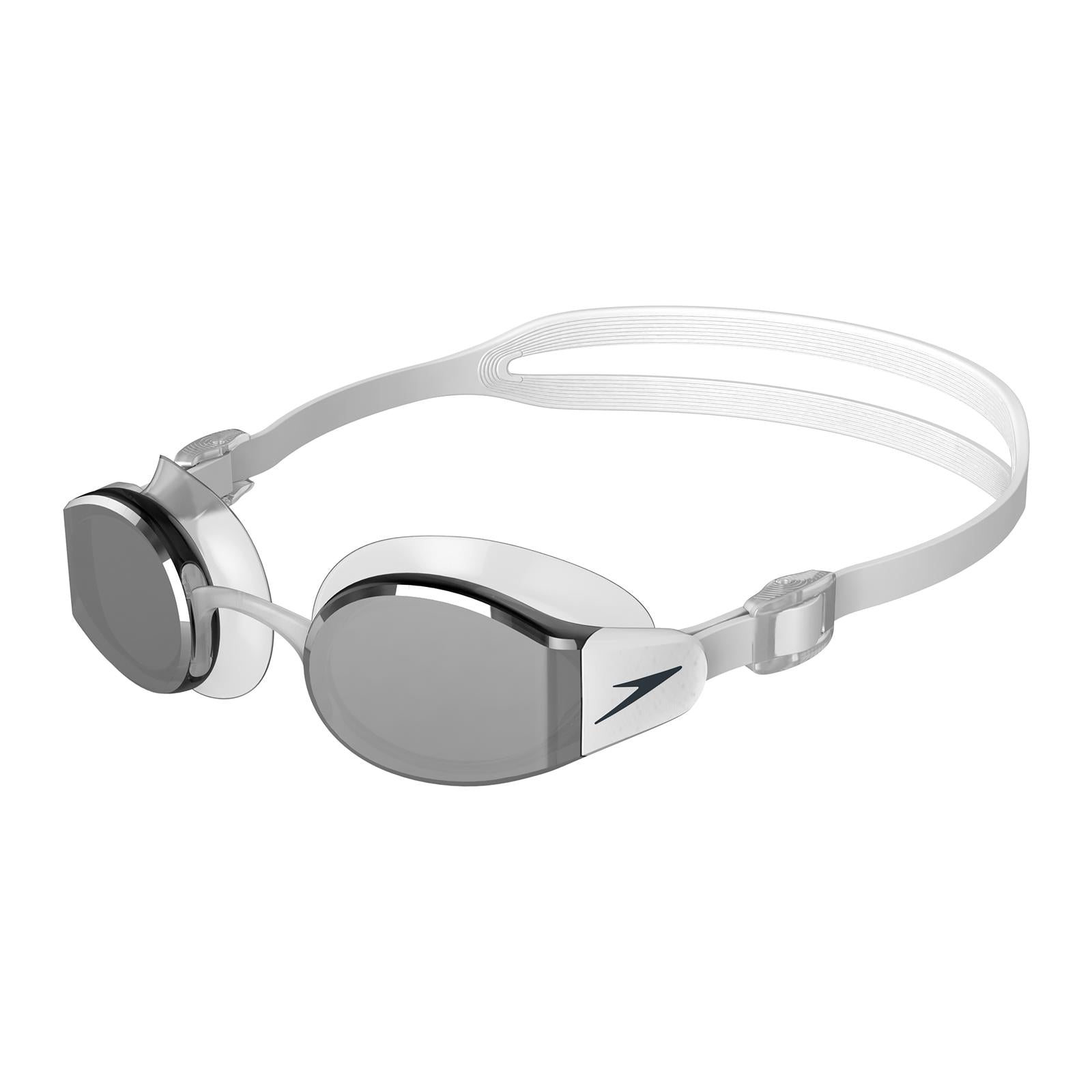 White-Grey - Front - Speedo Mens Mariner Pro 2024 Swimming Goggles