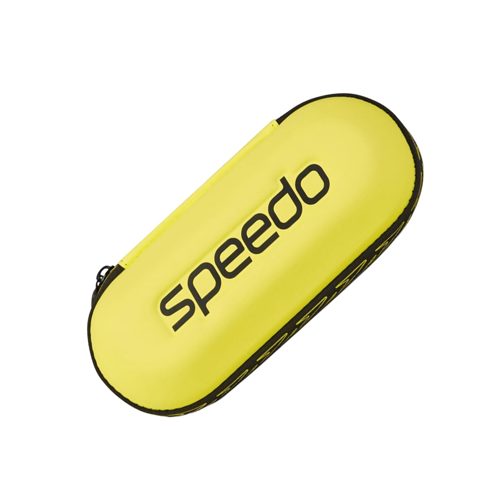 Yellow - Back - Speedo 2024 Goggles Case