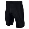Black - Front - Carta Sport Mens Base Layer Shorts