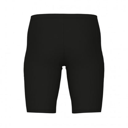 Black - Back - Arena Childrens-Kids Jammer Solid Plain Swimming Trunks