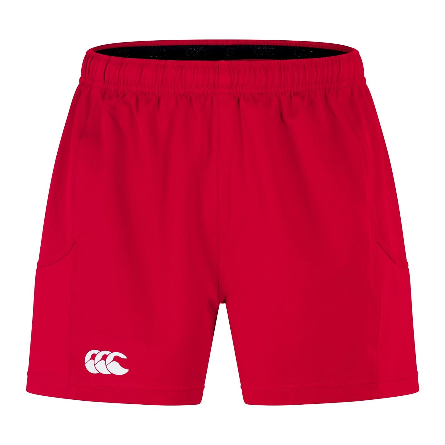 Red - Front - Canterbury Mens Advantage Rugby Shorts