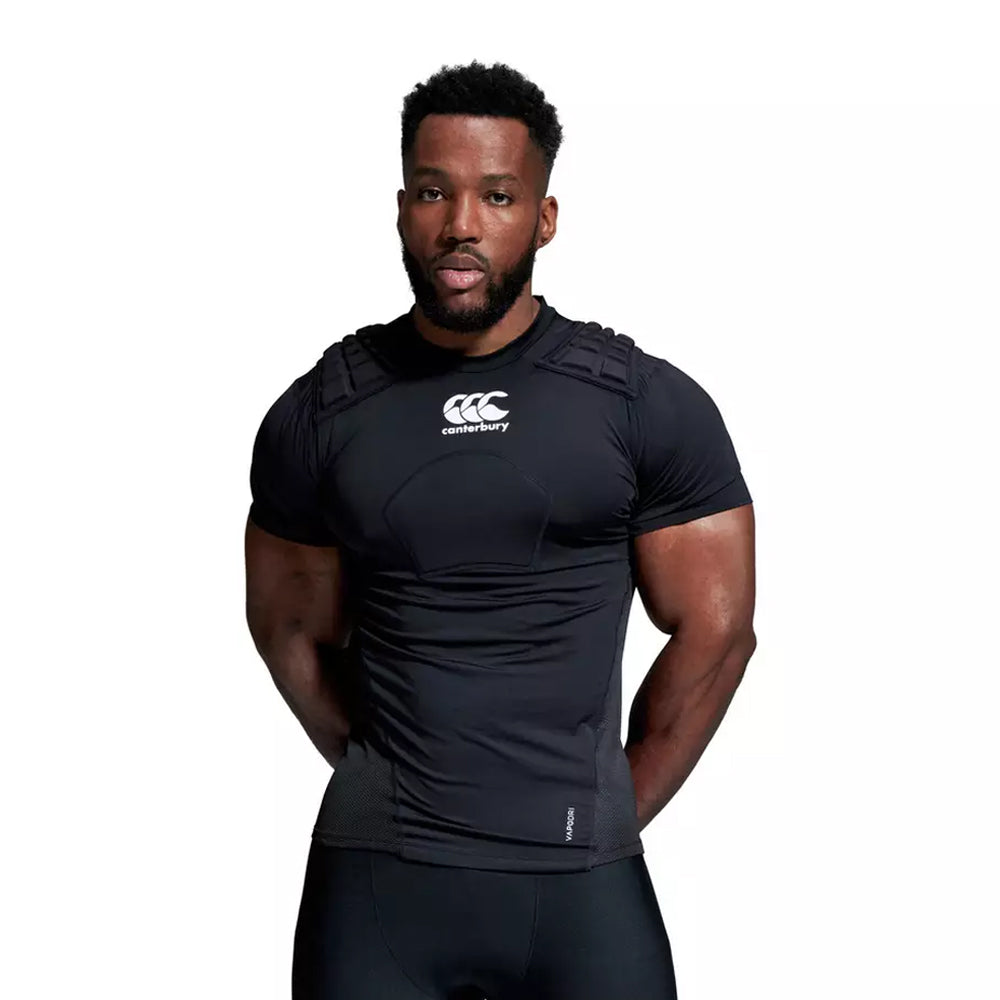 Black-White - Side - Canterbury Unisex Adult Pro Protection Vest