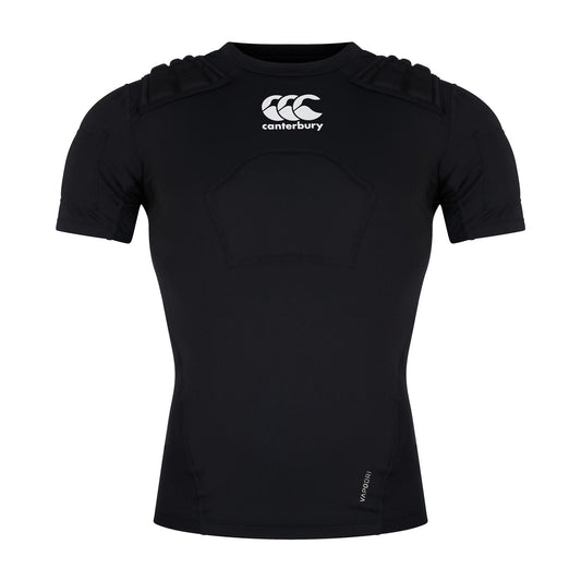 Black-White - Front - Canterbury Unisex Adult Pro Protection Vest