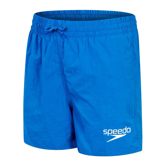 Blue - Front - Speedo Boys Essential 13 Swim Shorts