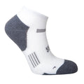 White-Grey Marl - Back - Hilly Unisex Adult Supreme Ankle Socks