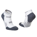 White-Grey Marl - Side - Hilly Unisex Adult Supreme Ankle Socks