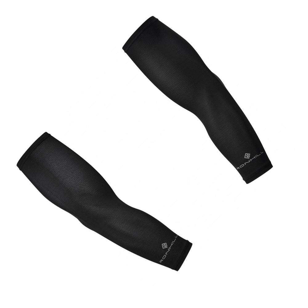Black - Back - Ronhill Race Arm Sleeves