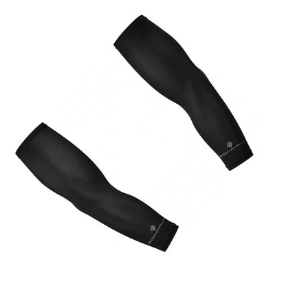 Black - Back - Ronhill Race Arm Sleeves