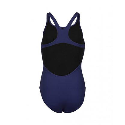 Navy - Back - Arena Girls Team Swim Pro One Piece Swimsuit