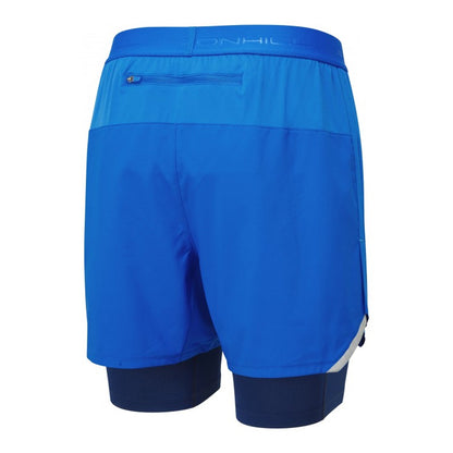 Sea Blue - Back - Ronhill Mens Tech 7 Shorts