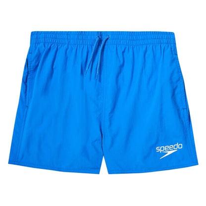 Blue - Front - Speedo Boys Essential 13 Swim Shorts