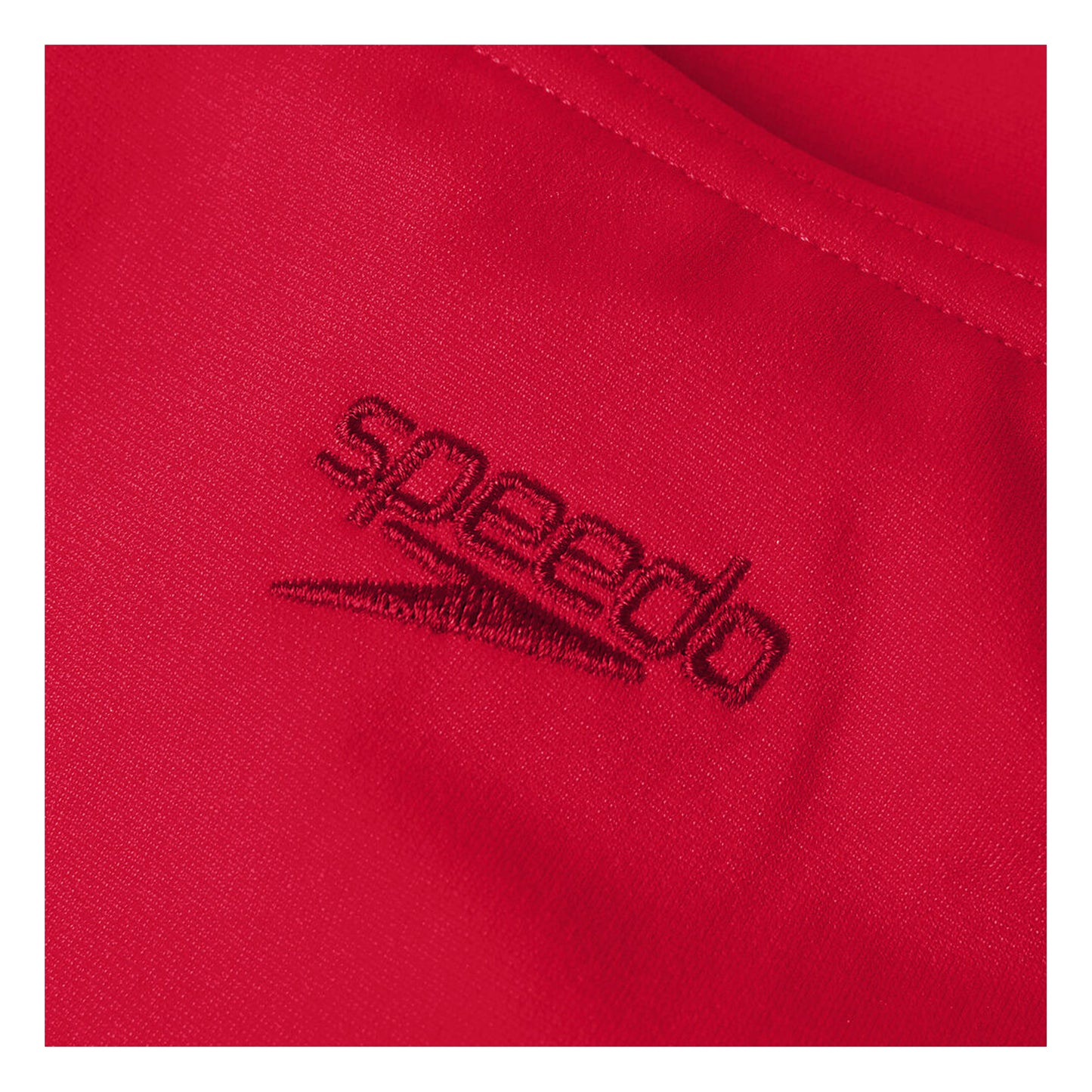 Red - Side - Speedo Girls Medalist Eco Endurance+ One Piece Swimsuit