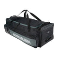 Black-Grey - Front - Kookaburra 4500 Cricket Wheelie Duffle Bag