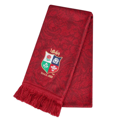 Red - Front - Canterbury British & Irish Lions Winter Scarf