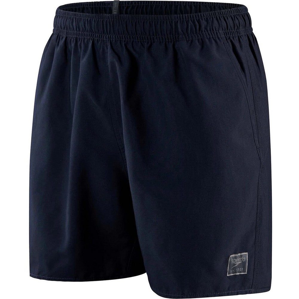 Navy - Side - Speedo Mens Prime Leisure Swim Shorts