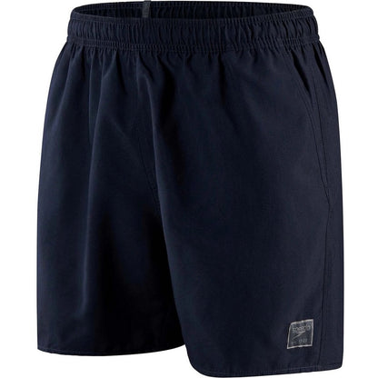 Navy - Side - Speedo Mens Prime Leisure Swim Shorts
