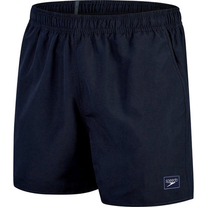 Navy - Front - Speedo Mens Prime Leisure Swim Shorts